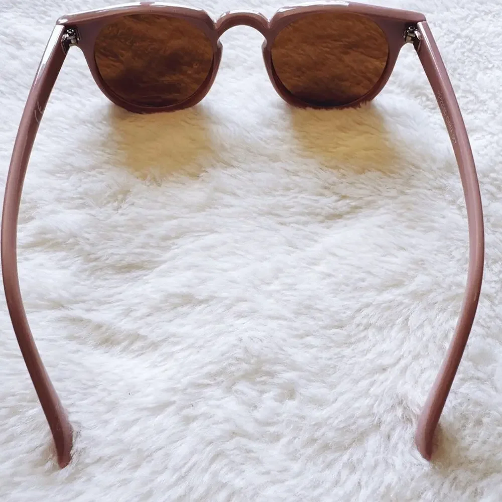 Pablo Pink Round Sunglasses